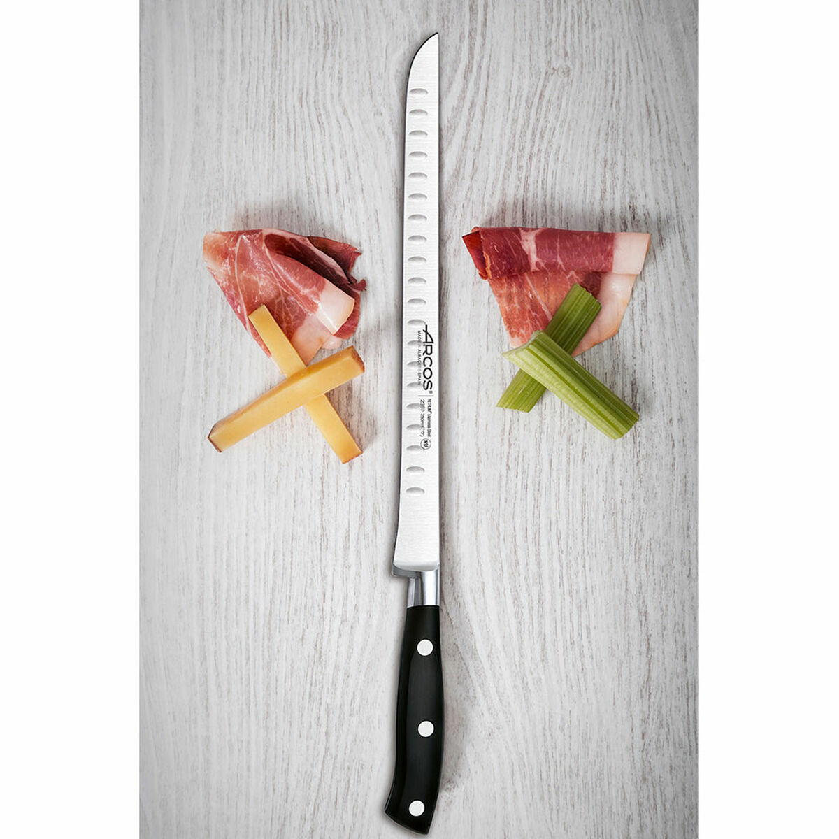 Ham knife Arcos serie riviera Steel 25 cm