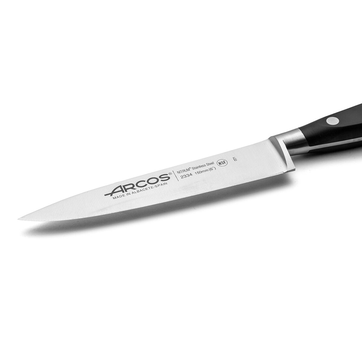 Kitchen Knife Arcos serie riviera Black Steel 15 cm 6″