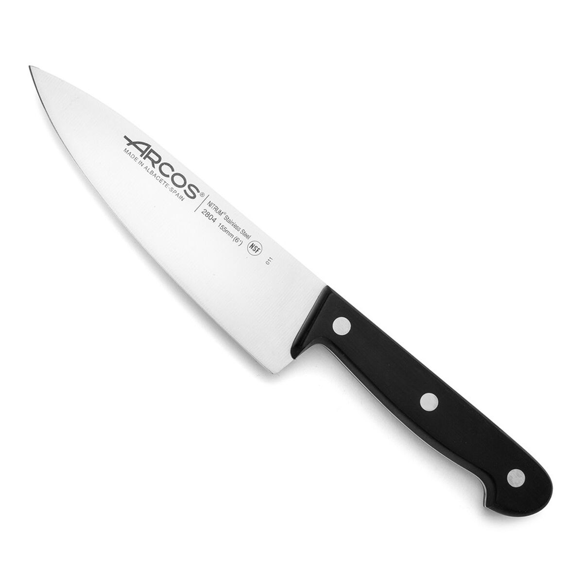 Kitchen Knife Arcos serie universal Black Steel 15,5 cm 6″