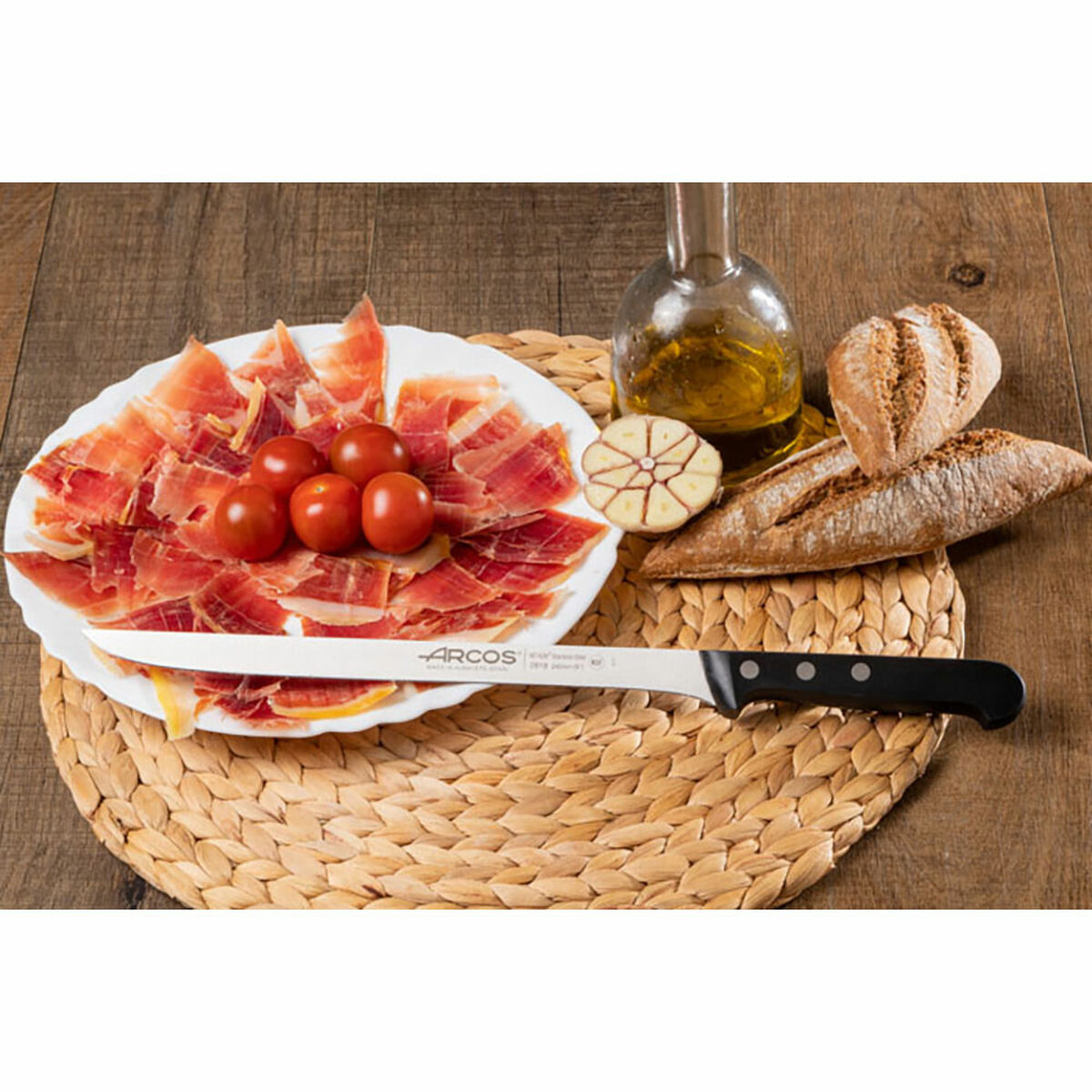 Ham knife Arcos serie universal Steel 24 cm