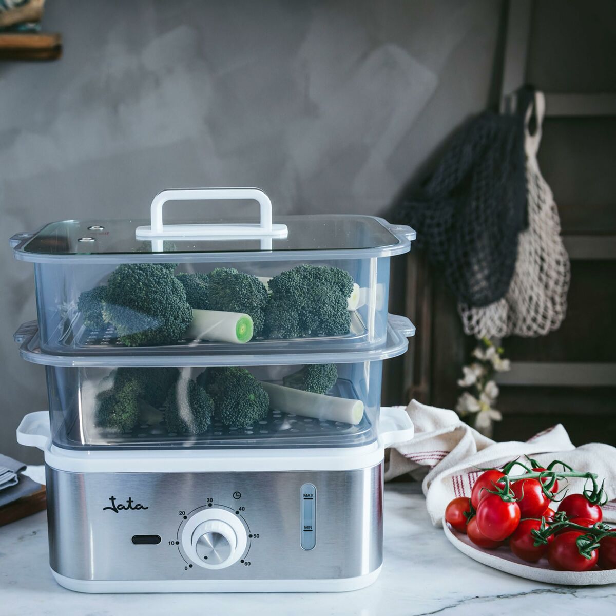 Food Steamer JATA CV623 Plastic 800 W Food Steamer JATA CV623 Plastic 800 W
