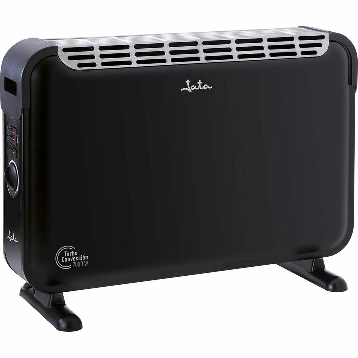 Electric Convection Heater JATA C214T Black 2000 W Electric Convection Heater JATA C214T Black 2000 W
