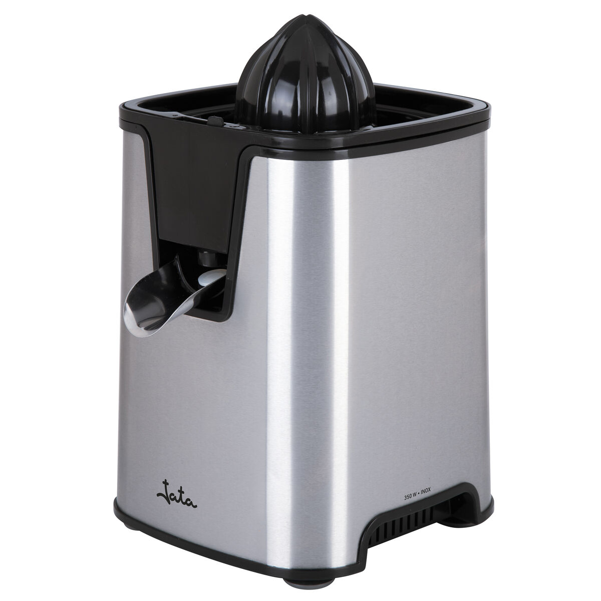 Electric Juicer JATA JEEX1046 Transparent Silver Steel