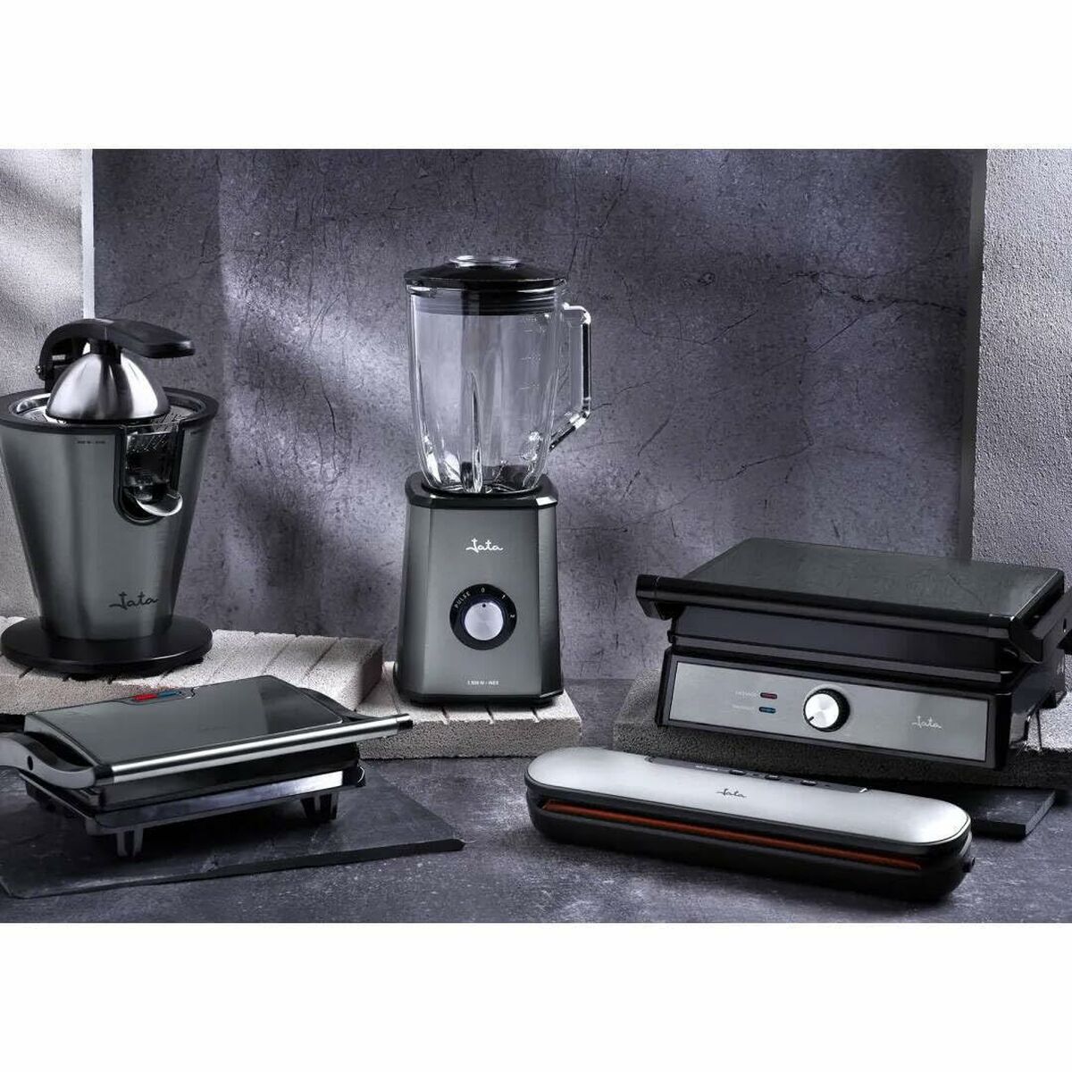 Cup Blender JATA JEBT1500 Grey 1500 W 1,5 L Cup Blender JATA JEBT1500 Grey 1500 W 1,5 L