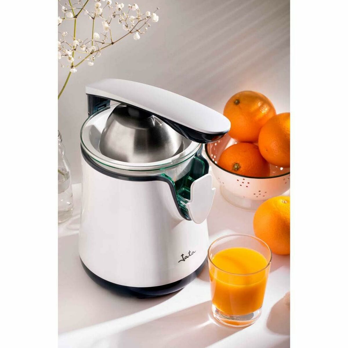 Electric Juicer JATA JEEX1058 White