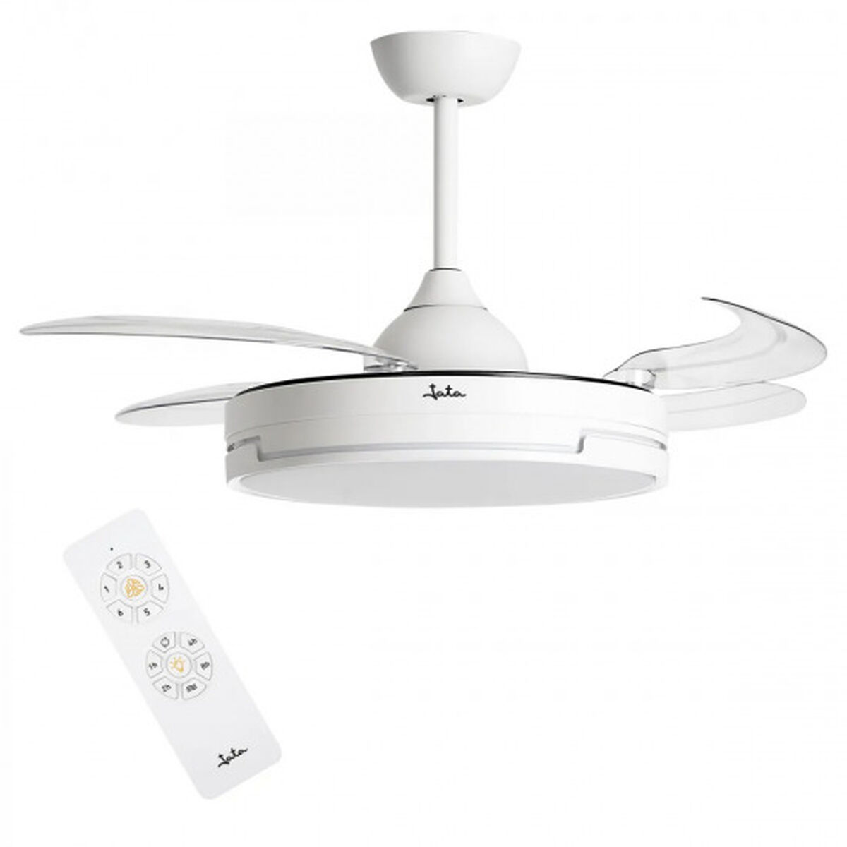 Ceiling Fan JATA JVTE4240 White 42 W  104 cm