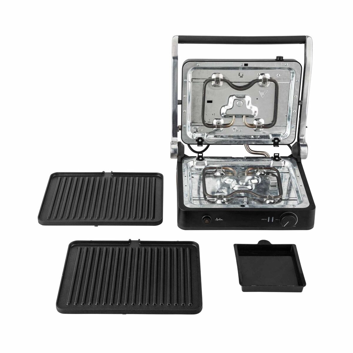 Sandwich Maker JATA JEGR1450 Black 2000 W