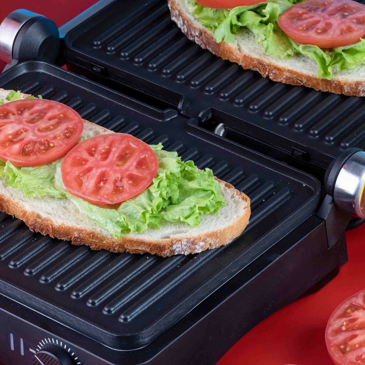 Sandwich Maker JATA JEGR1450 Black 2000 W