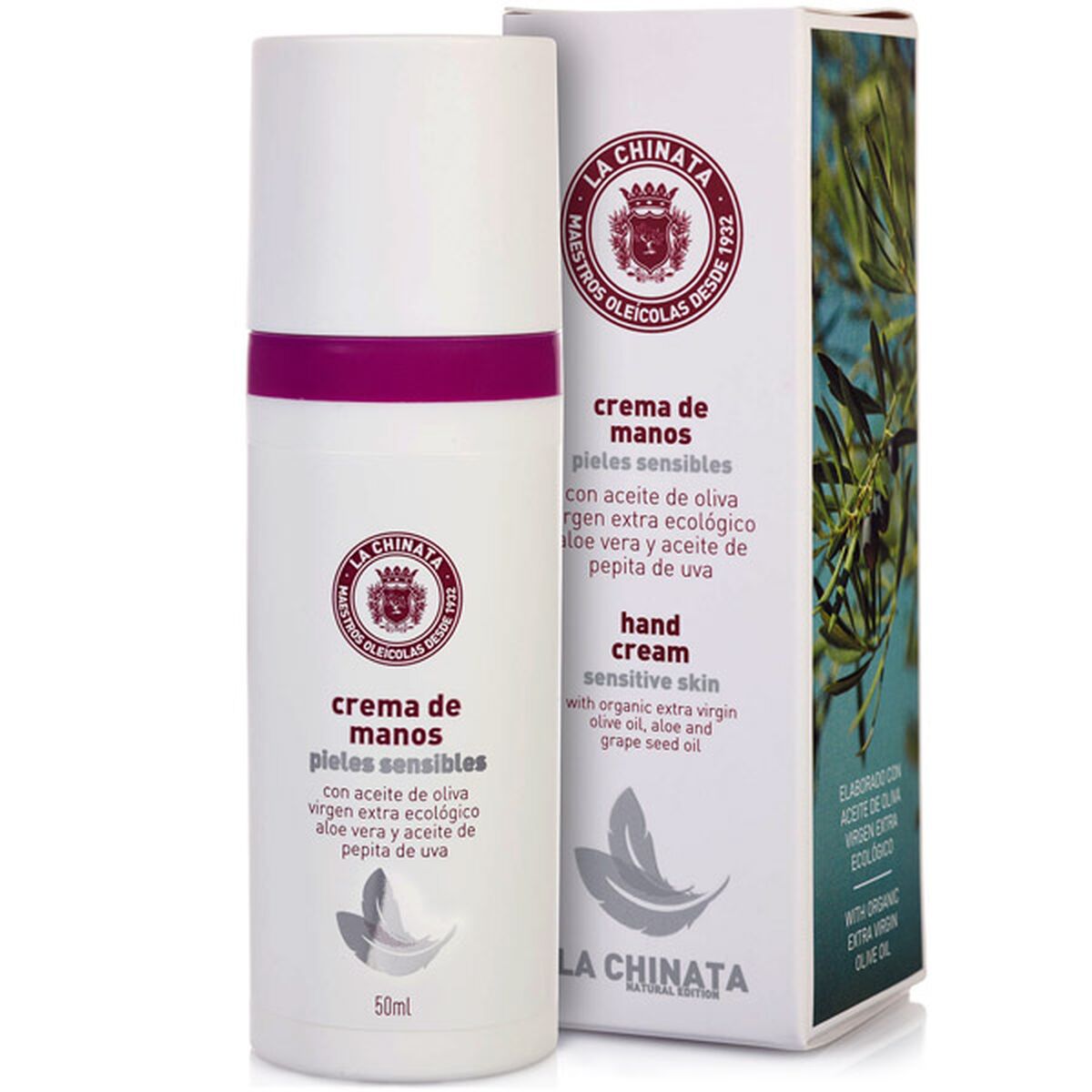 Hand Cream La Chinata Sensitive 50 ml Hand Cream La Chinata Sensitive 50 ml