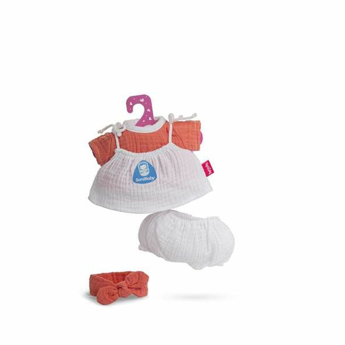 Doll’s clothes Berjuan 3084 Coral (28 cm)