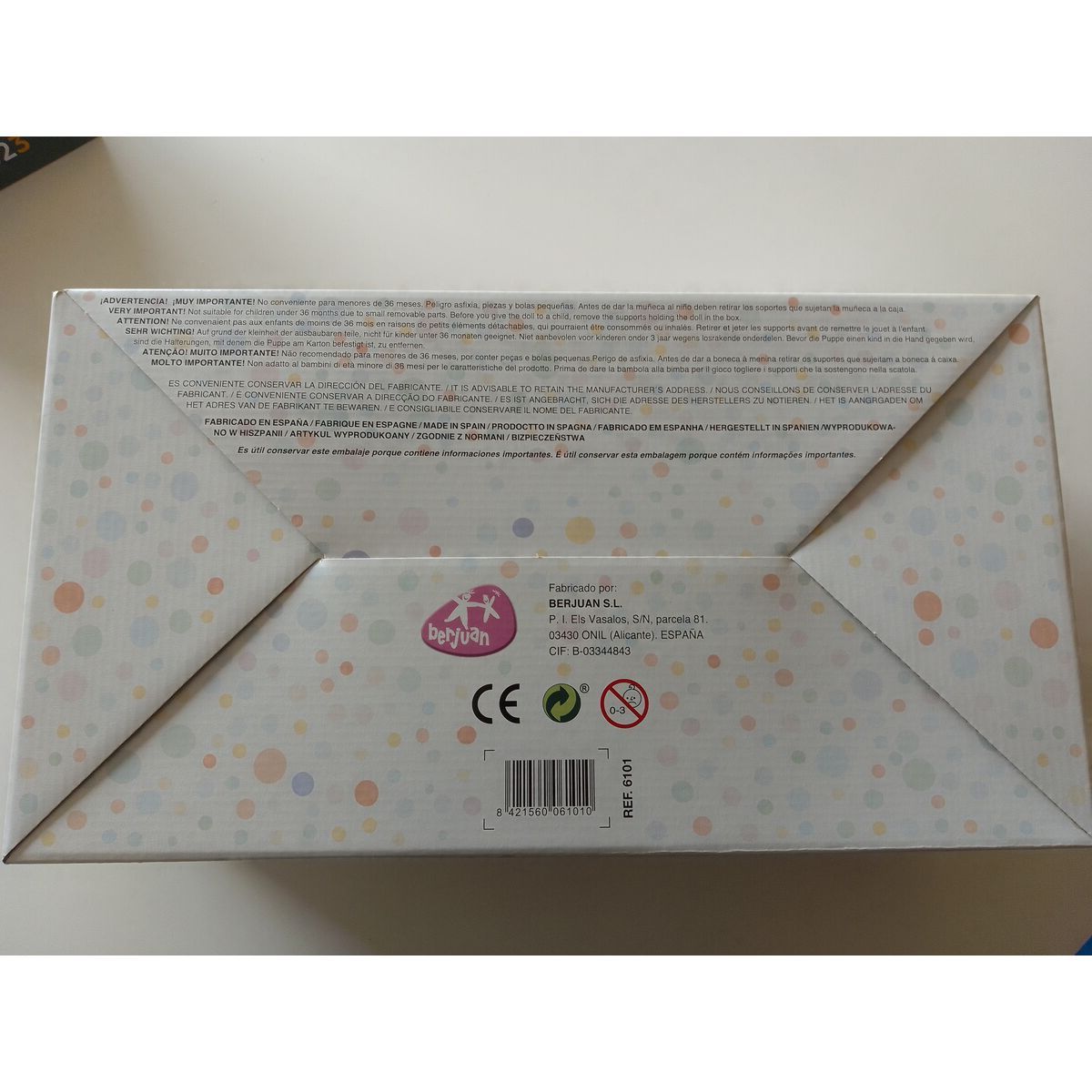 Dolls Accessories Berjuan Baby Susu 6101-19