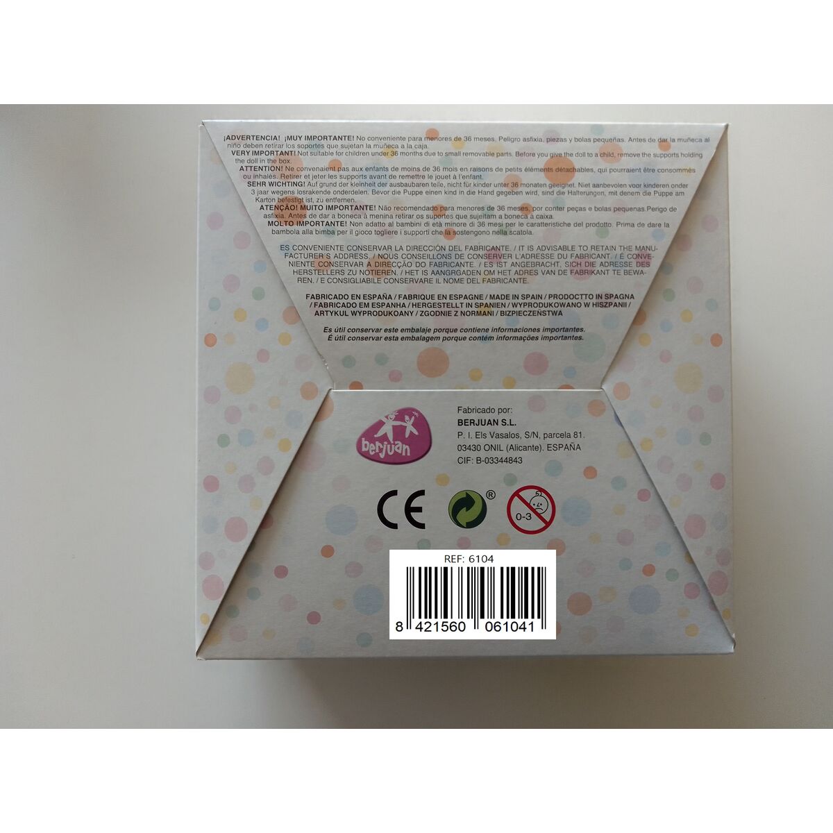 Baby Doll Berjuan 38 cm