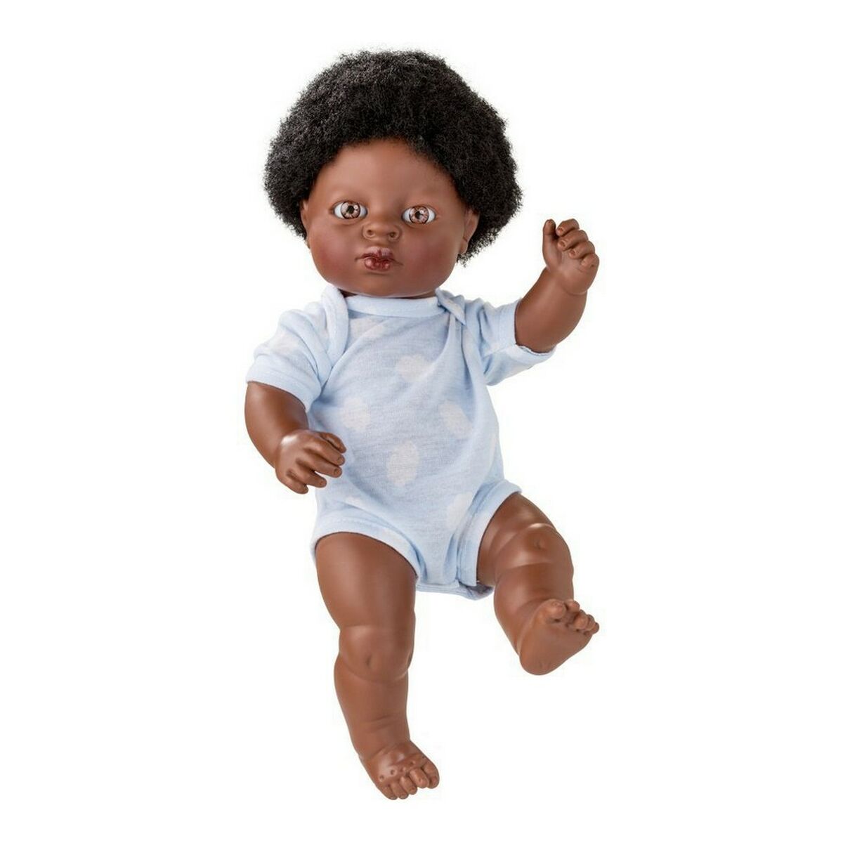 Baby doll Berjuan Newborn 38 cm African Woman (38 cm) Baby doll Berjuan Newborn 38 cm African Woman (38 cm)