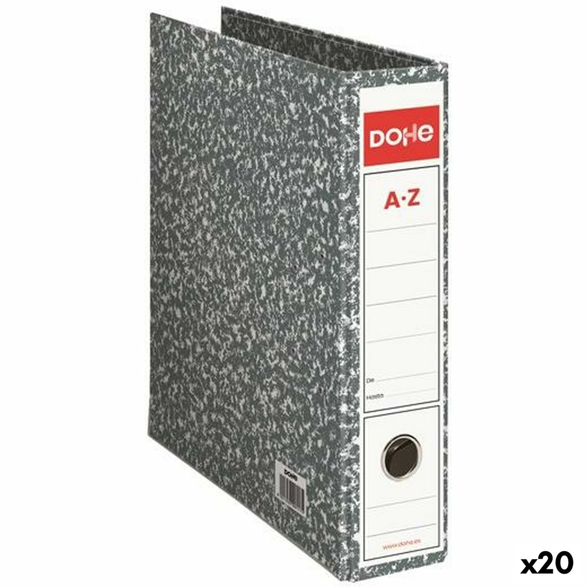 Lever Arch File DOHE ARCHICLS Grey A4 28,7 x 35 x 7,5 cm (20 Units)