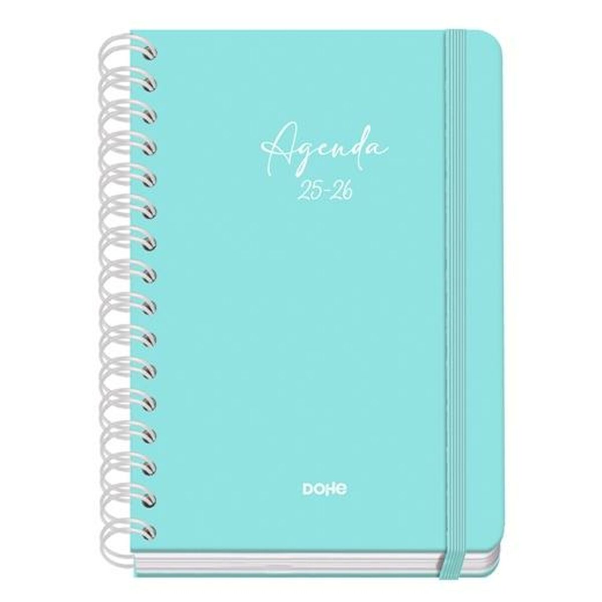 Diary DOHE SERENITY WIREO Green A5 150 x 210 mm 2025-2026 (20 Units)