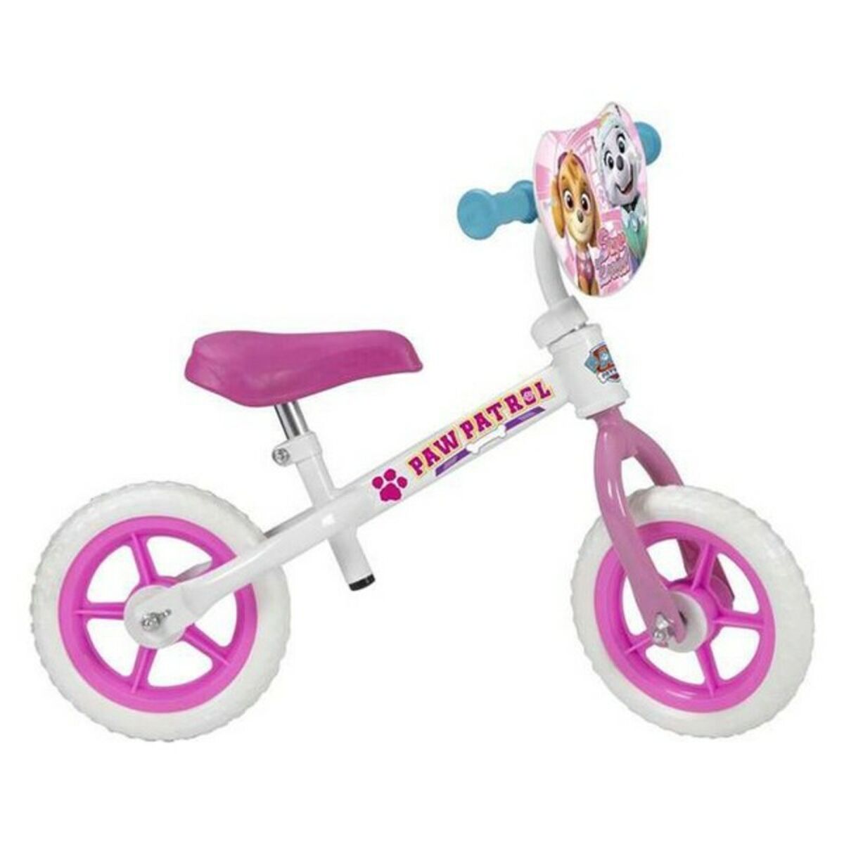 Children’s Bike Paw Patrol 10″ The Paw Patrol White Pink Children’s Bike Paw Patrol 10″ The Paw Patrol White Pink