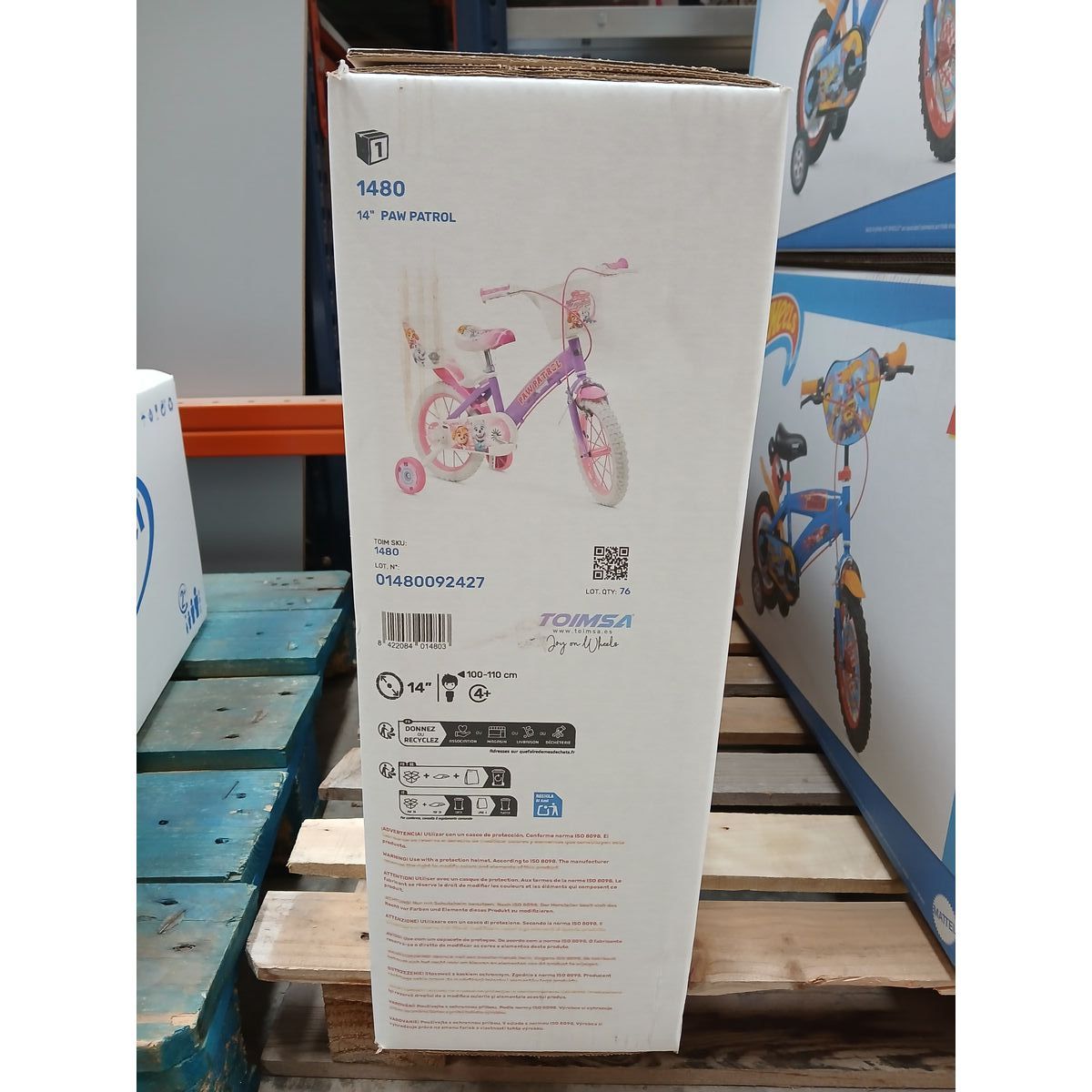 Children’s Bike The Paw Patrol   14″