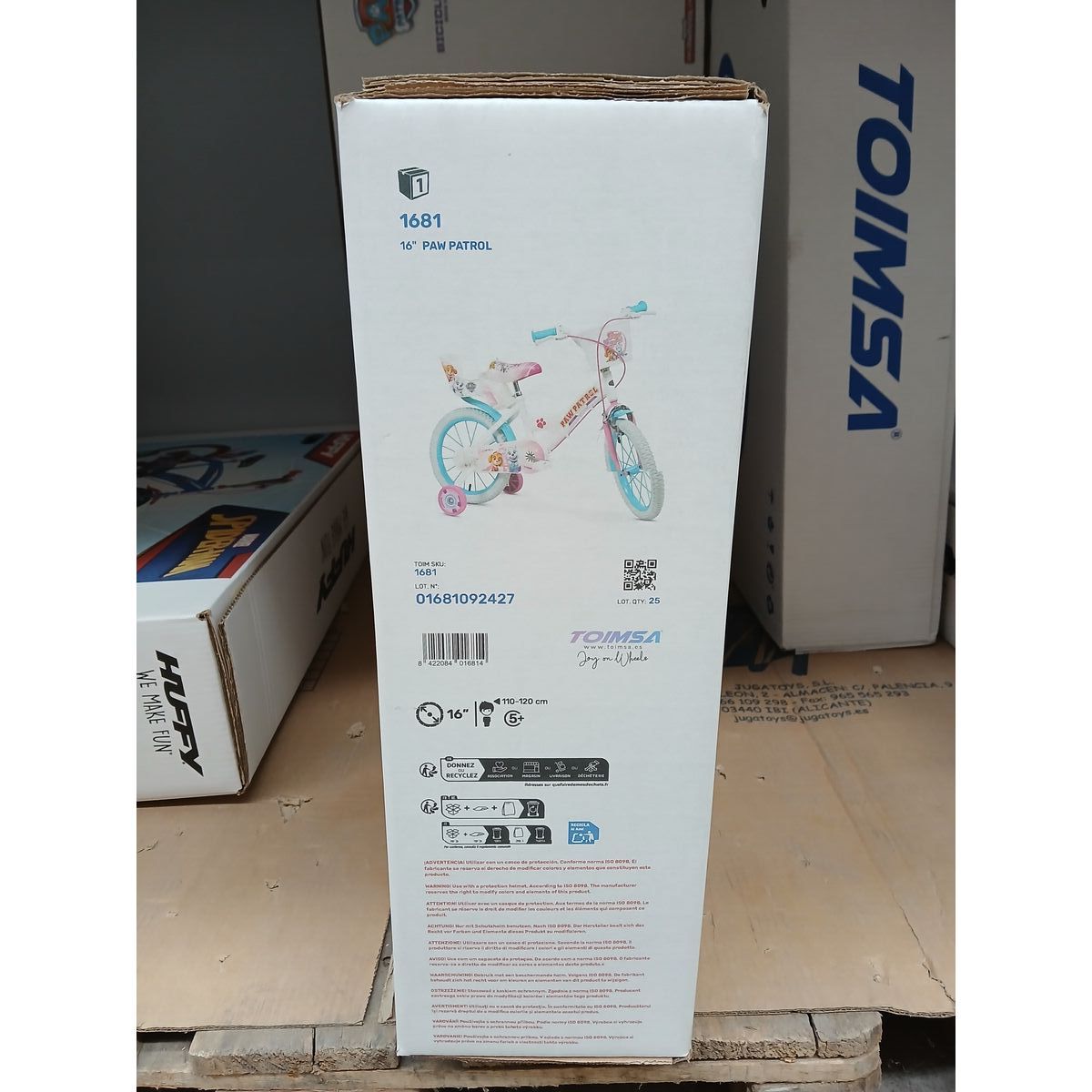 Children’s Bike  Paw Patrol Toimsa (16″)