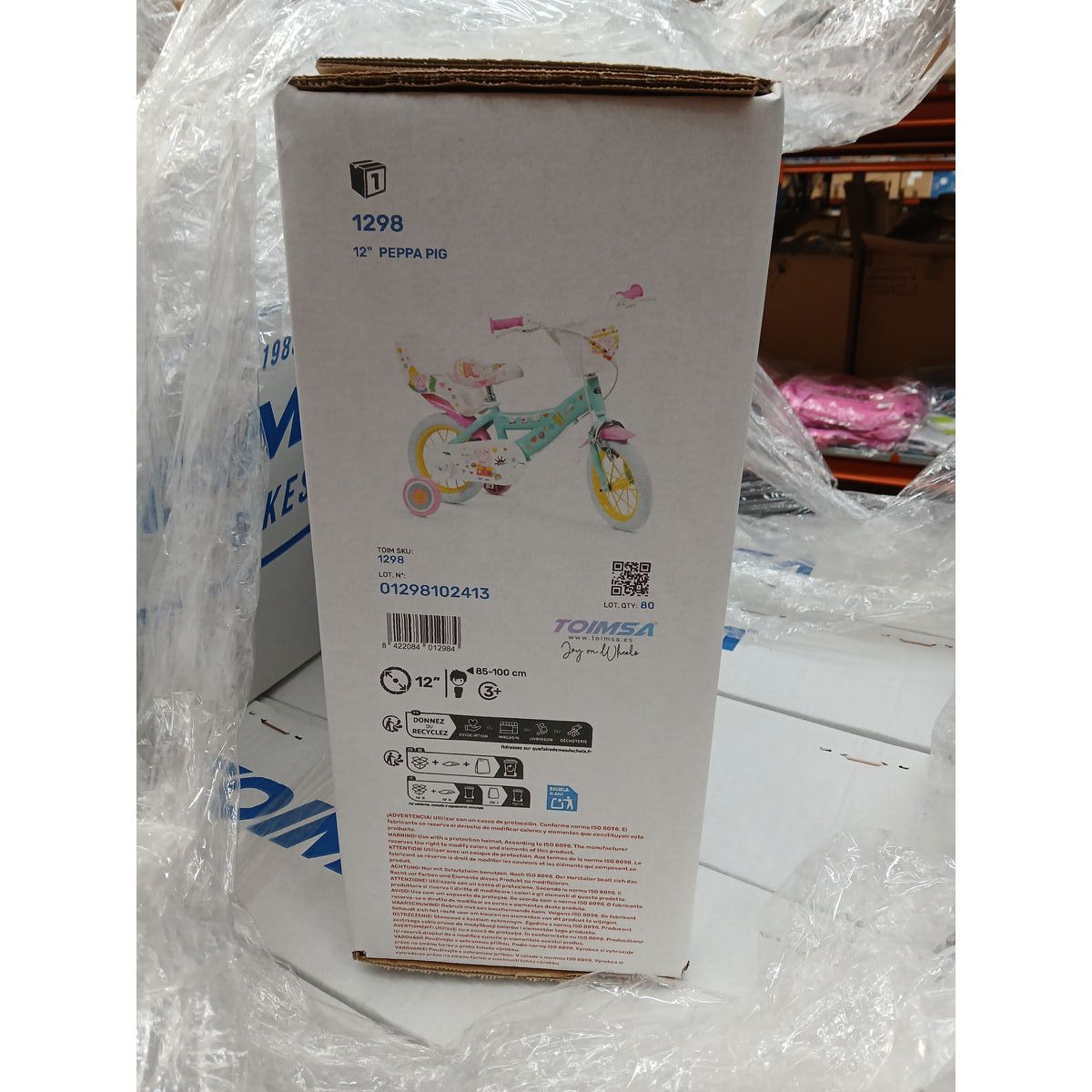 Children’s Bike Peppa Pig 12″ 12″