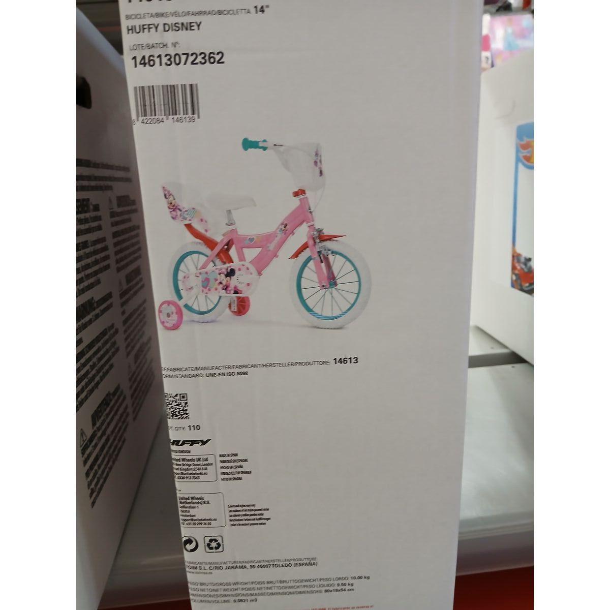 Bicycle Minnie Mouse   14″