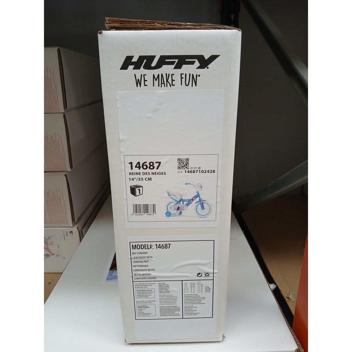 Children’s Bike Frozen Huffy Blue 14″