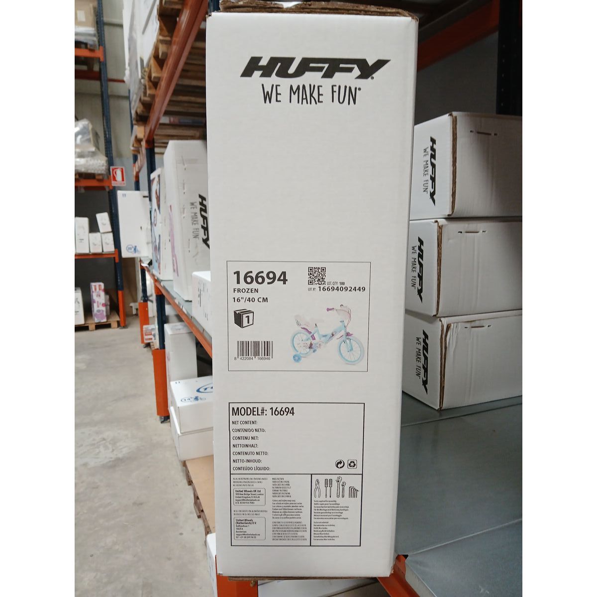 Children’s Bike Frozen 16″ Blue