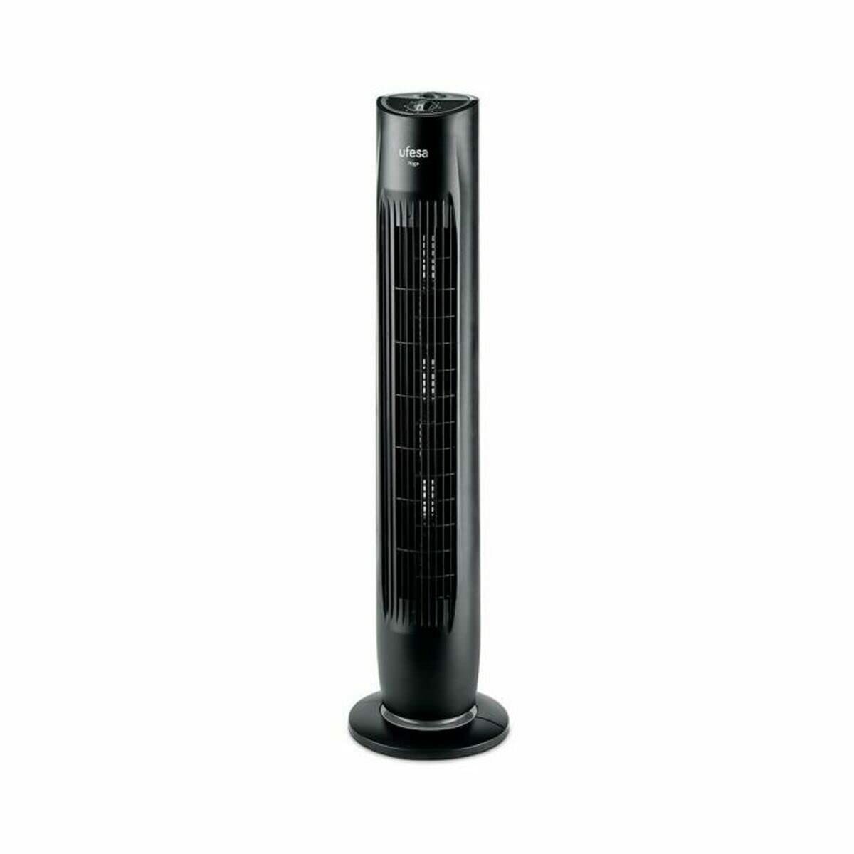 Tower Fan UFESA RIGA Black
