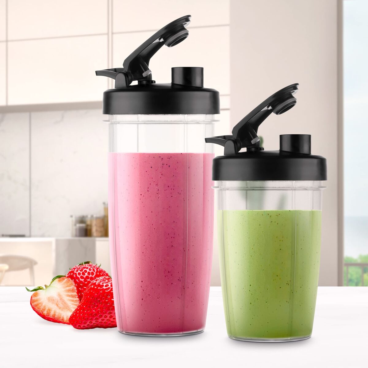 Cup Blender UFESA 70205397 Black 900 W