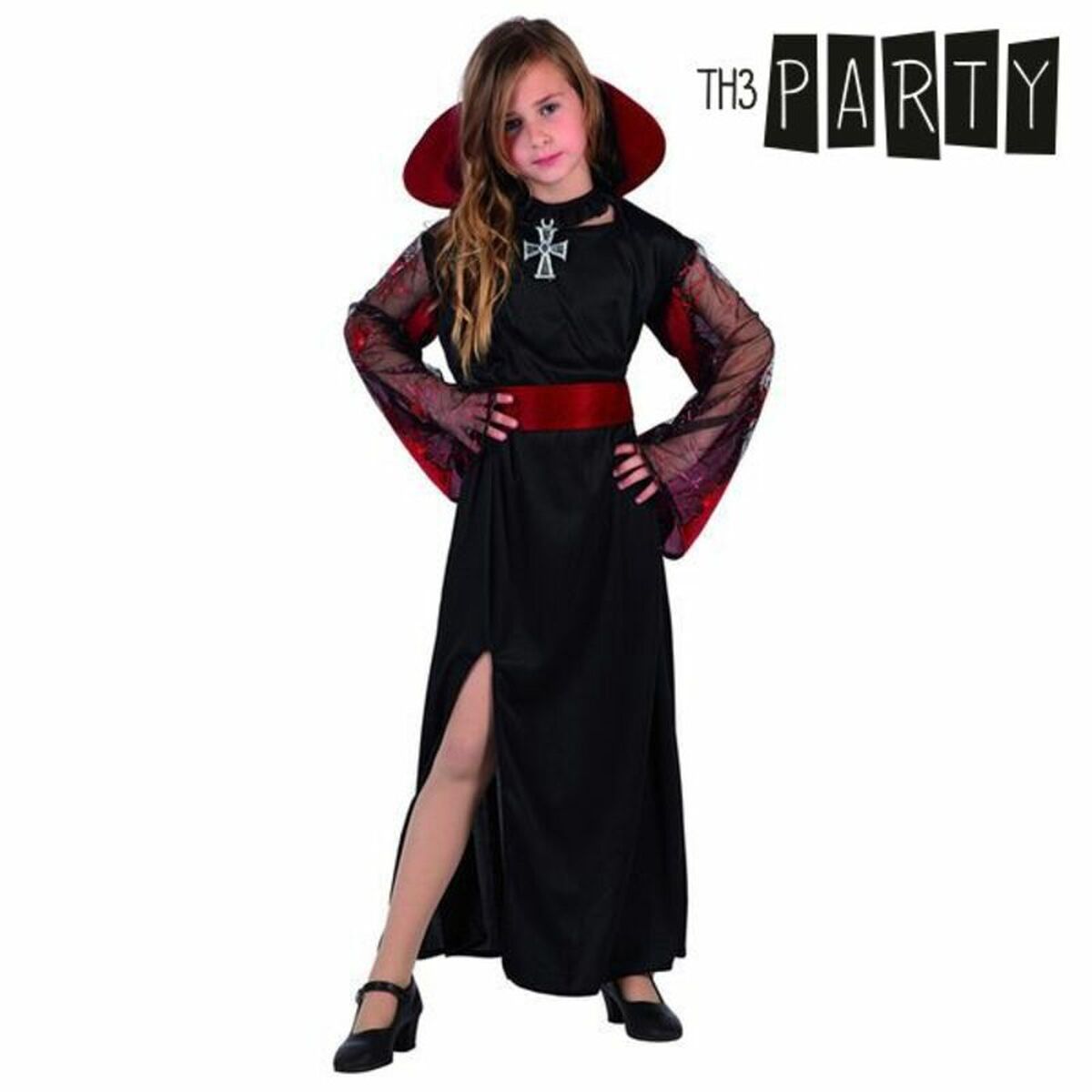Costume for Children Th3 Party Black (2 Units) Costume for Children Th3 Party Black (2 Units)