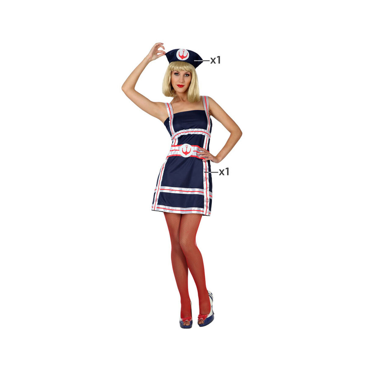 Costume for Adults 825 (2 pcs) Sea Woman Costume for Adults 825 (2 pcs) Sea Woman