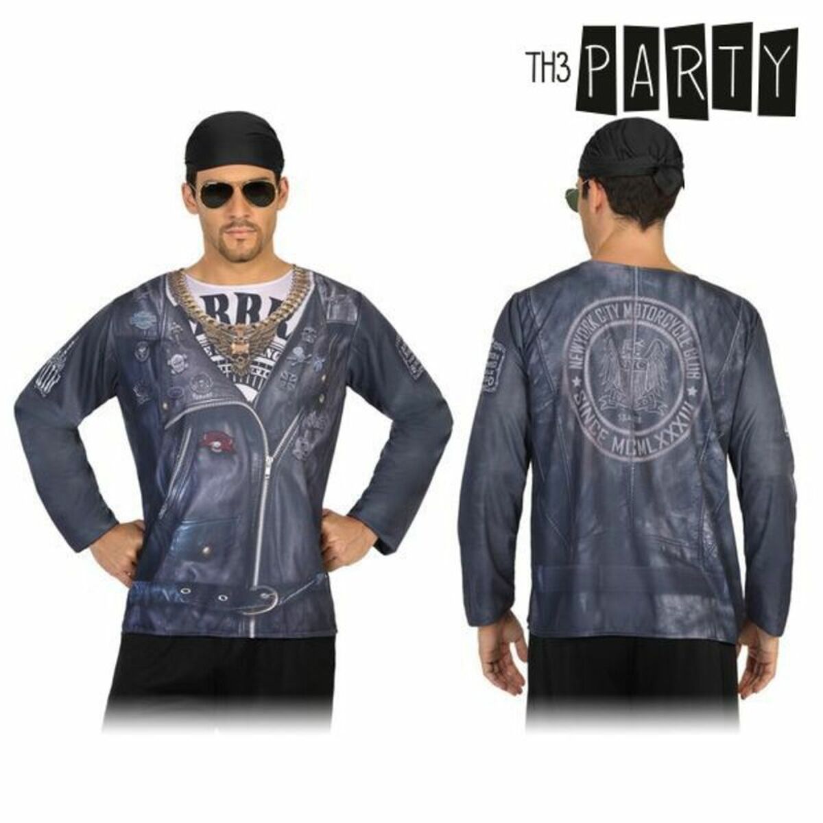 Adult T-shirt Th3 Party Grey Adult T-shirt Th3 Party Grey