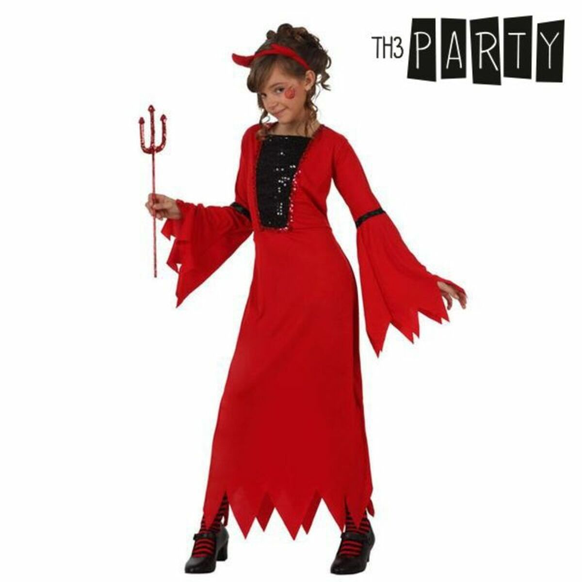 Costume for Children Th3 Party Red Male Demon (2 Pieces) Costume for Children Th3 Party Red Male Demon (2 Pieces)