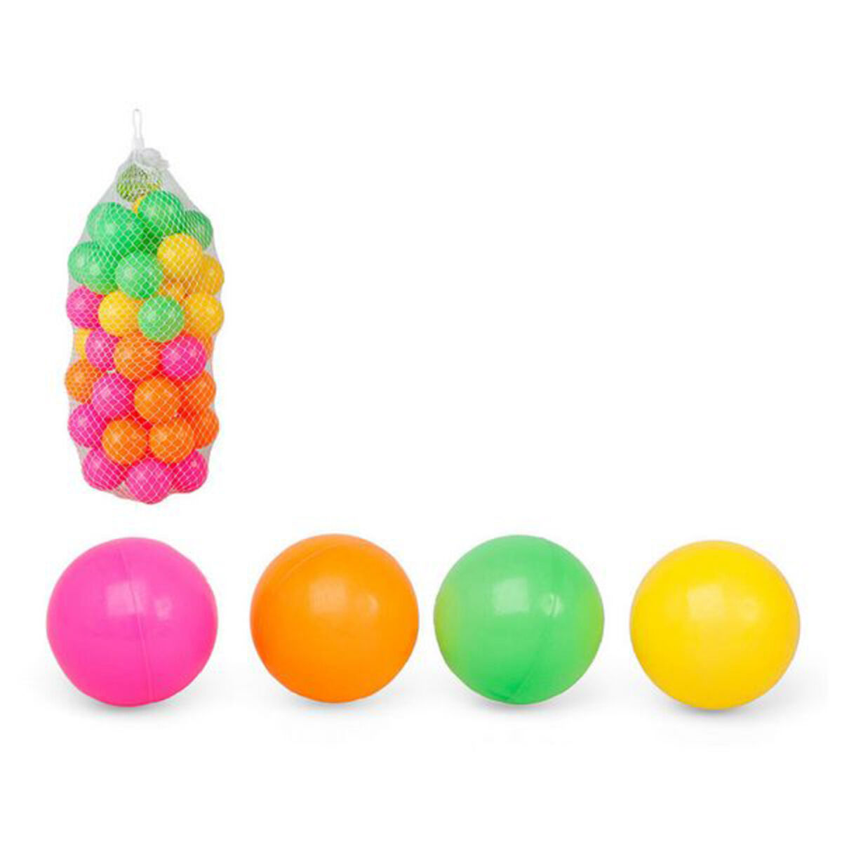 Coloured Balls for Children’s Play Area 115692 (40 uds) Coloured Balls for Children’s Play Area 115692 (40 uds)