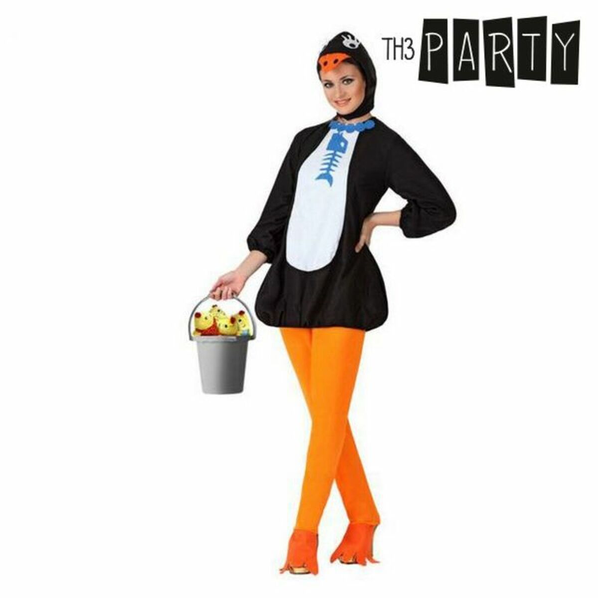Costume for Adults Th3 Party Multicolour animals (3 Pieces) Costume for Adults Th3 Party Multicolour animals (3 Pieces)