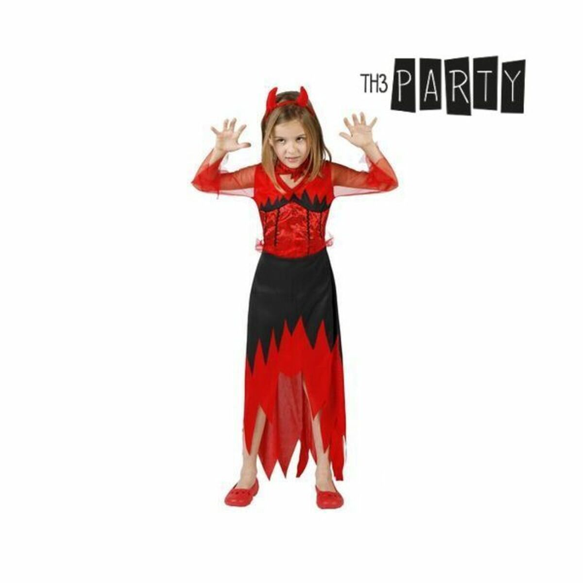 Costume for Children Th3 Party Multicolour Male Demon (3 Pieces) Costume for Children Th3 Party Multicolour Male Demon (3 Pieces)