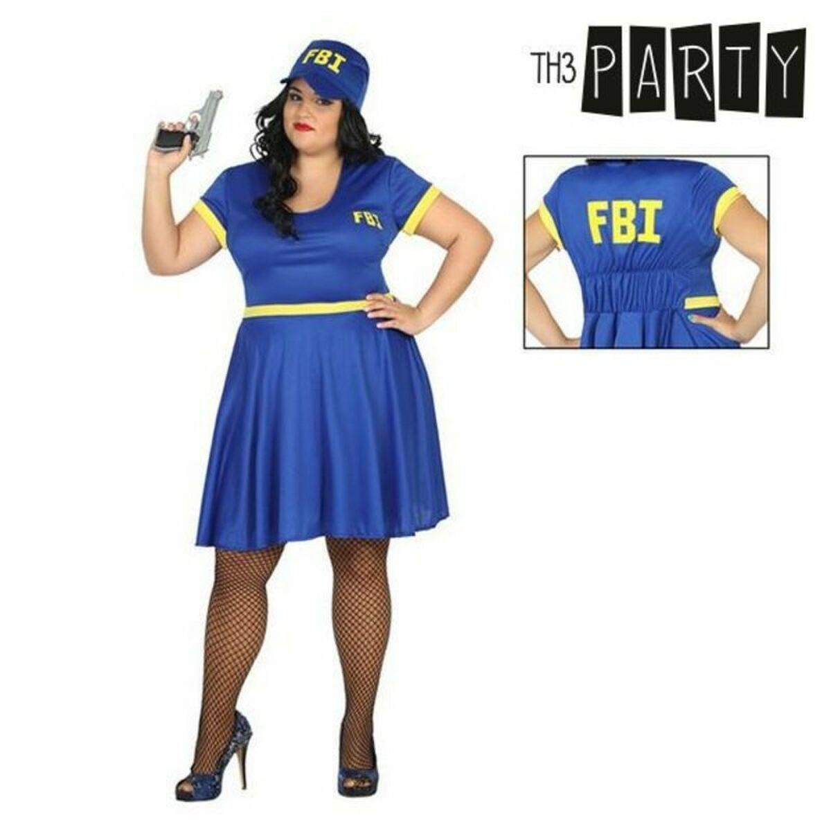 Costume for Adults Th3 Party Blue Costume for Adults Th3 Party Blue