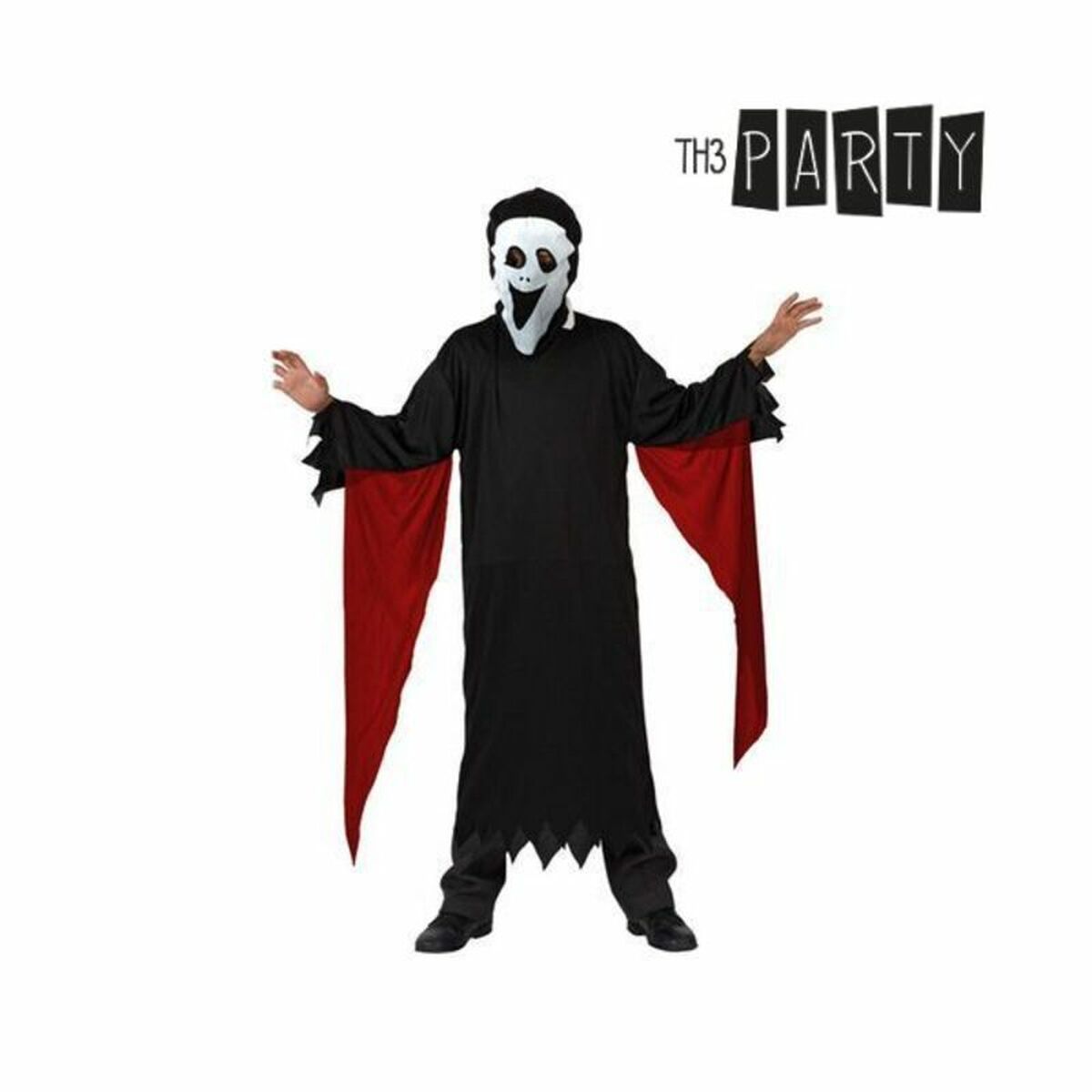 Costume for Children Th3 Party 8606 Black Male Assassin (2 Pieces) Costume for Children Th3 Party 8606 Black Male Assassin (2 Pieces)