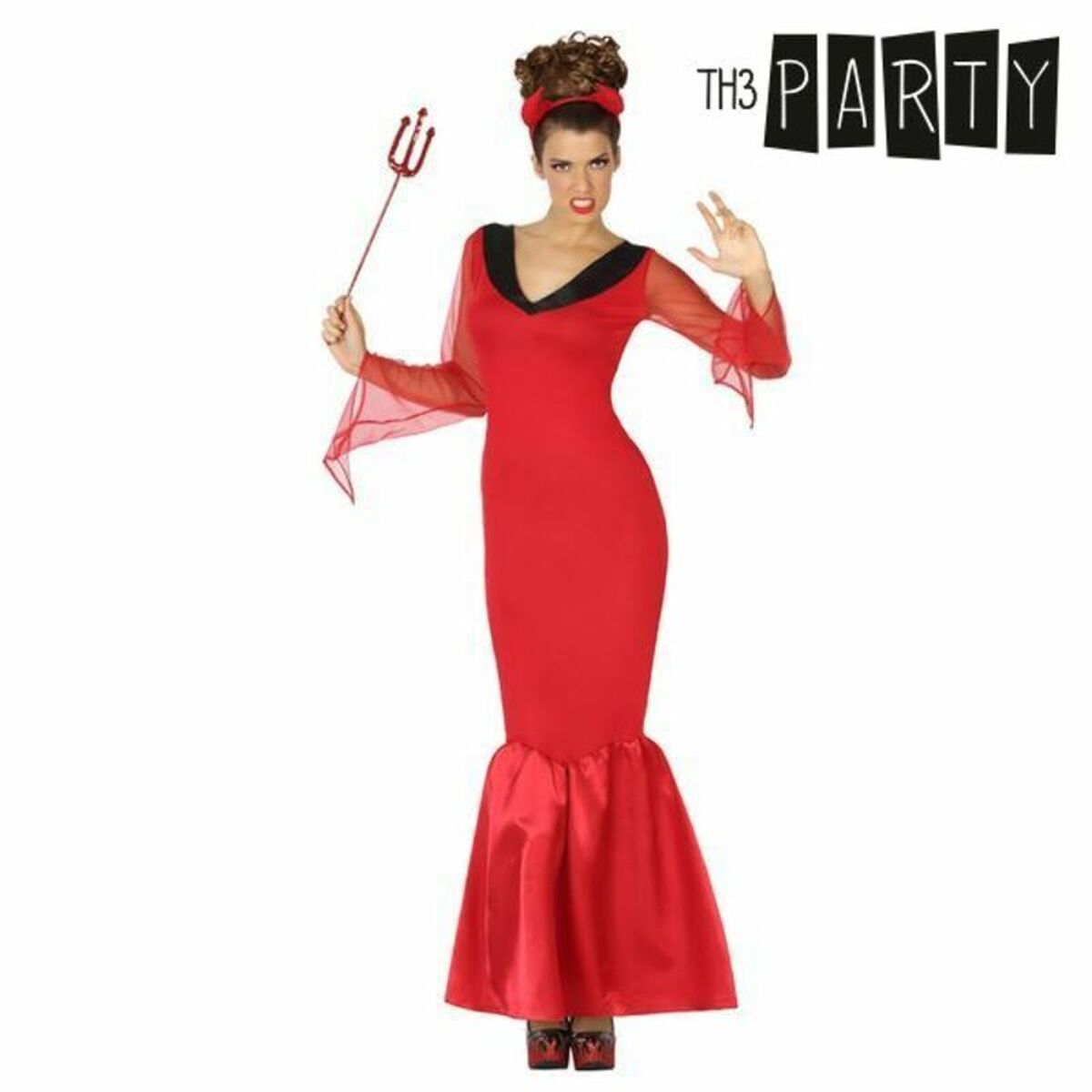 Costume for Adults Th3 Party Red Costume for Adults Th3 Party Red