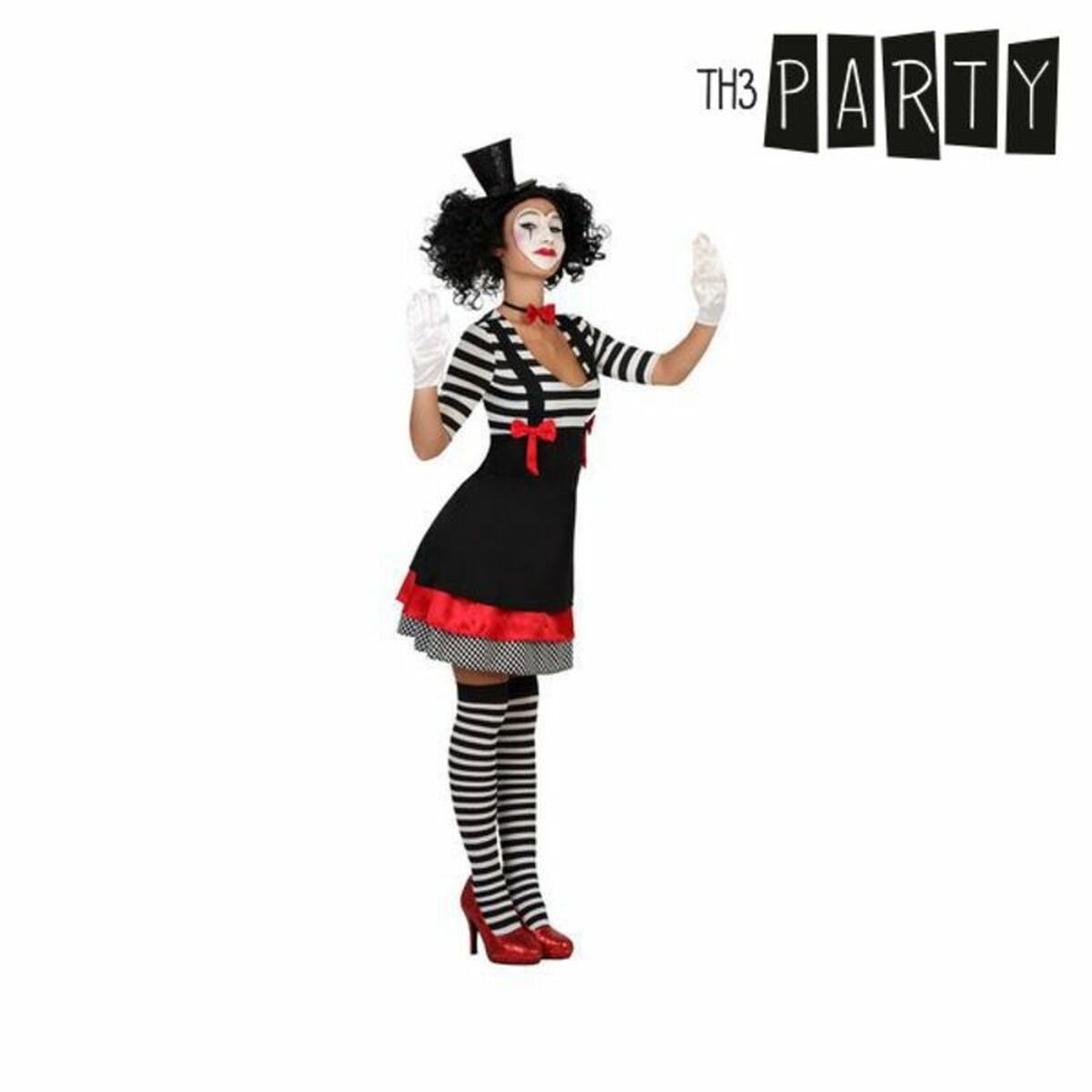 Costume for Adults Th3 Party Multicolour Circus (2 Pieces) Costume for Adults Th3 Party Multicolour Circus (2 Pieces)
