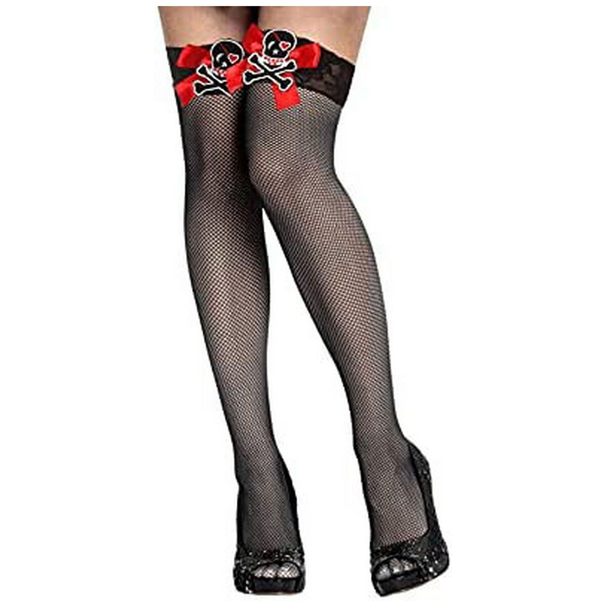 Costume Stockings Pirate One size Black Pirate Costume Stockings Pirate One size Black Pirate