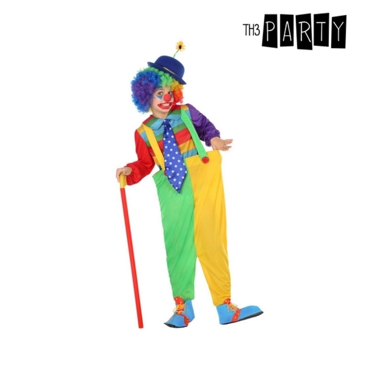 Costume for Children Yellow Multicolour (3 Pieces) Costume for Children Yellow Multicolour (3 Pieces)