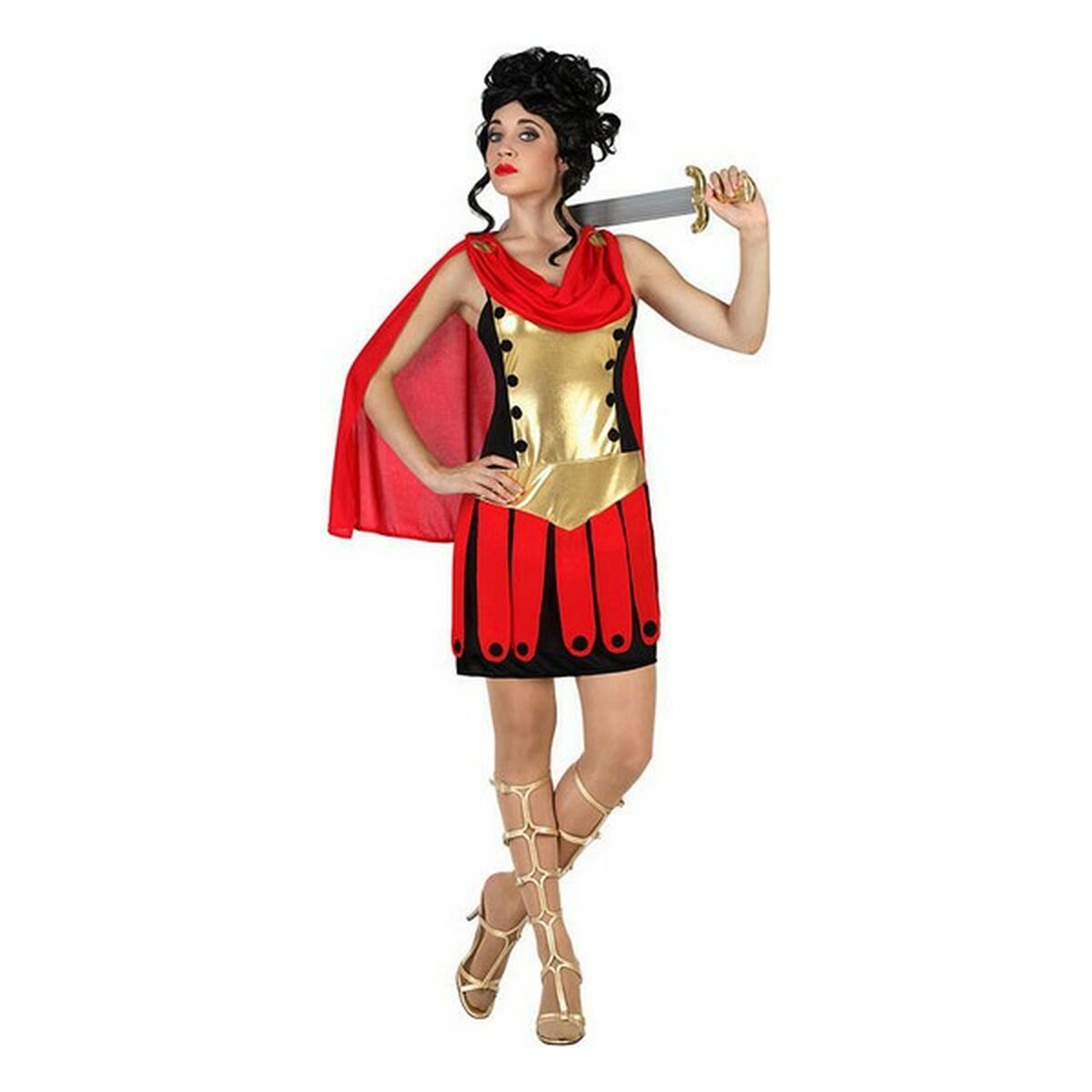 Costume for Adults (2 pcs) Female Roman Warrior Costume for Adults (2 pcs) Female Roman Warrior