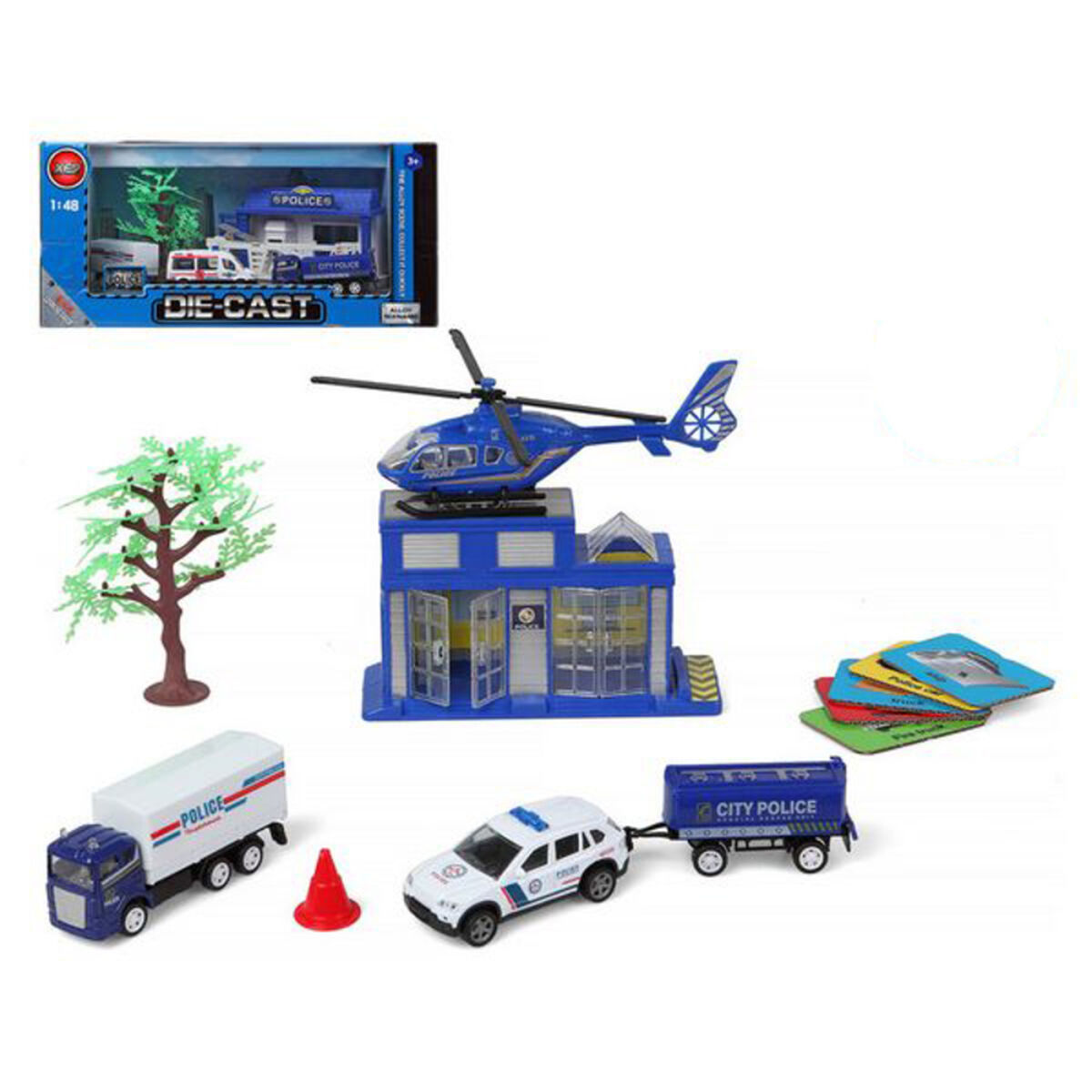 Police Vehicles and Accessories Set 118848 Police Vehicles and Accessories Set 118848