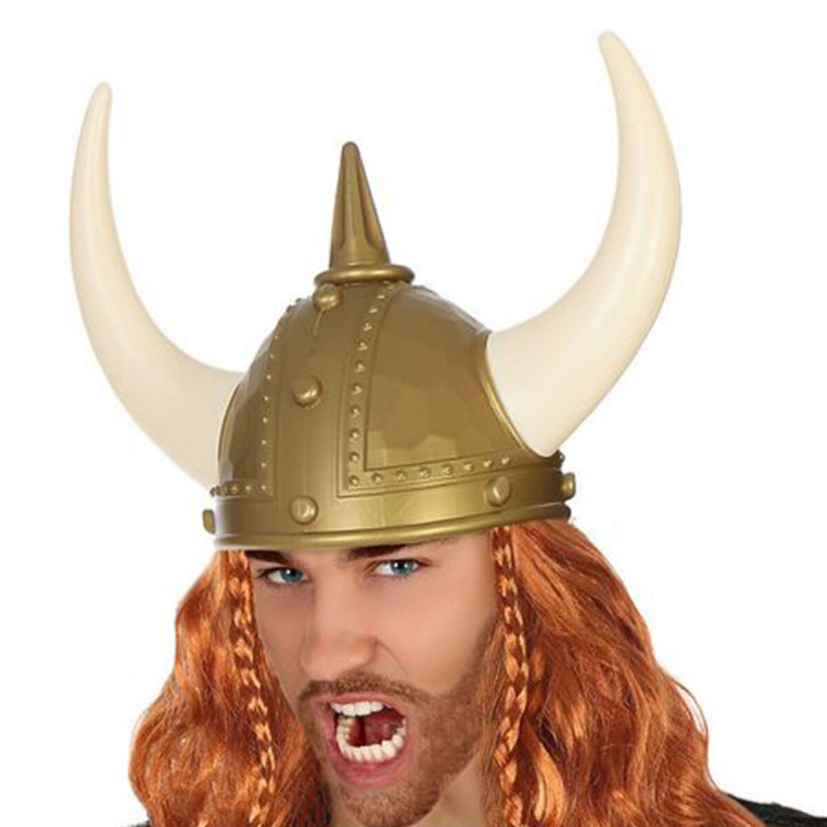 Viking Helmet 60659 Golden Male Viking Viking Helmet 60659 Golden Male Viking