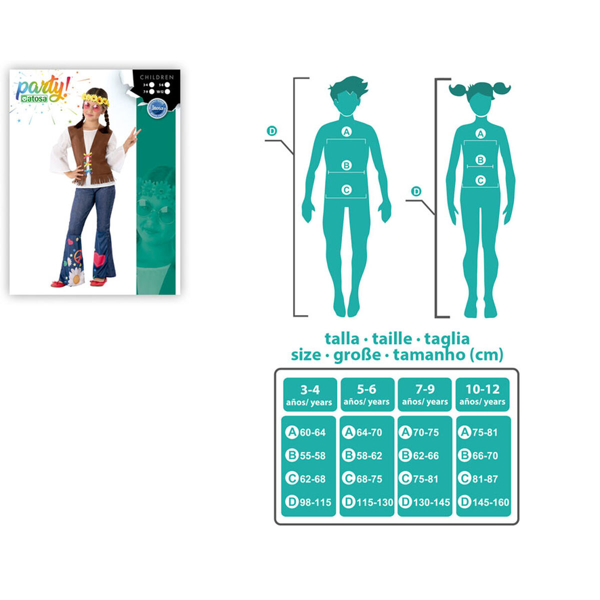 Costume for Children Brown Costume for Children Brown