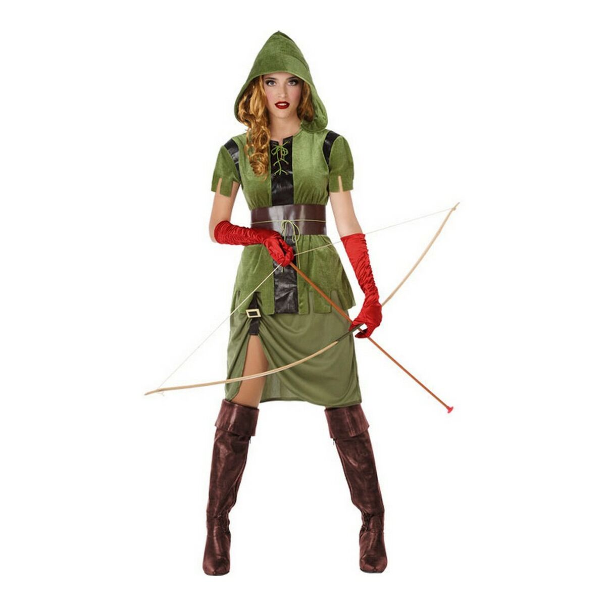 Costume for Adults Green (3 Pieces) Costume for Adults Green (3 Pieces)