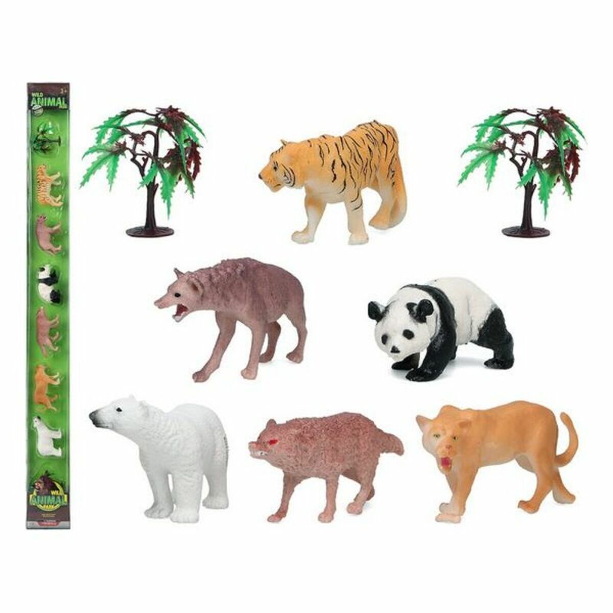 Set of Wild Animals 110210 (8 pcs) Set of Wild Animals 110210 (8 pcs)