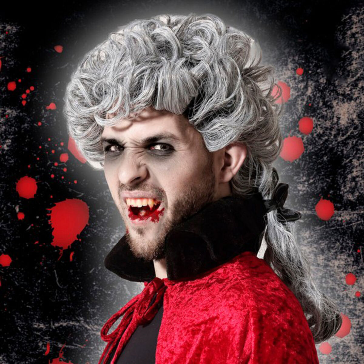 Halloween Wig Grey Halloween Wig Grey