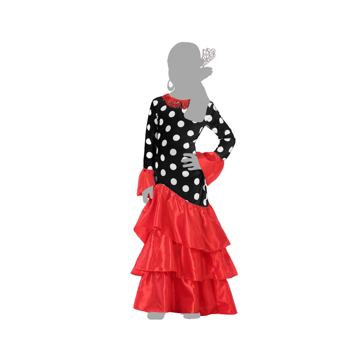 Children’s costume Black Red Spain
