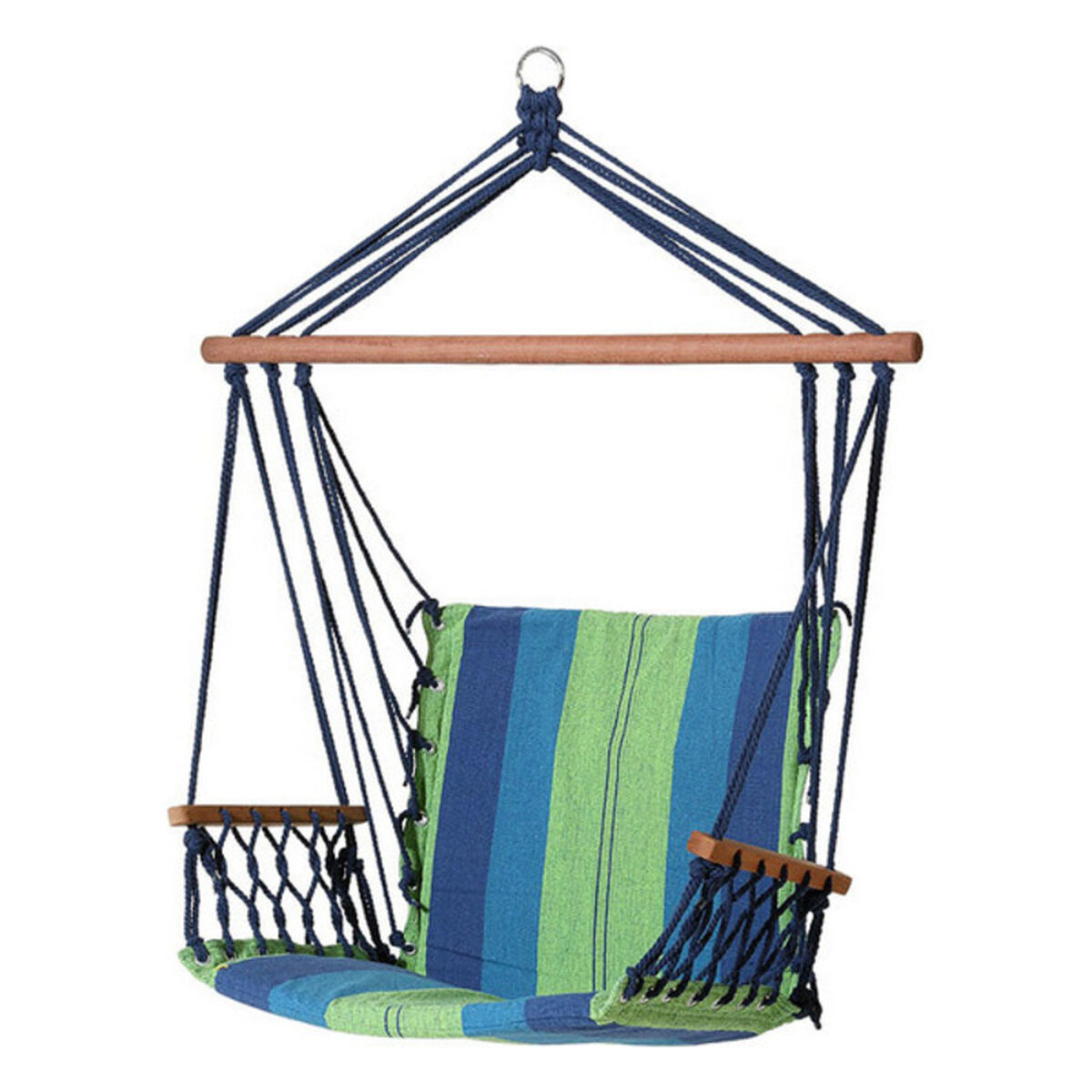 Hammock Multicolour Blue 100 x 50 x 3 cm Hammock Multicolour Blue 100 x 50 x 3 cm